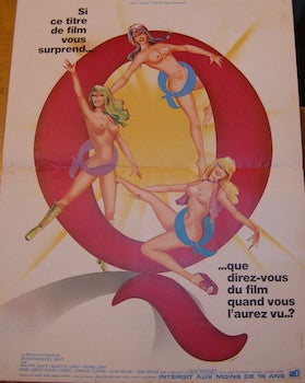 Item #68-3012 Q. Promotional Poster. SND-Contrechamp, Monti Film, Jean-Francois Davy, Paris,...