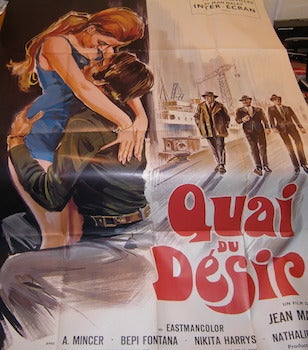 Item #68-3017 Quai Du Desir. Promotional Poster. Inter-Ecran, Jean Maley, dir