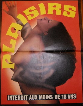 Item #68-3022 Plaisirs. Promotional Poster. Alpha France