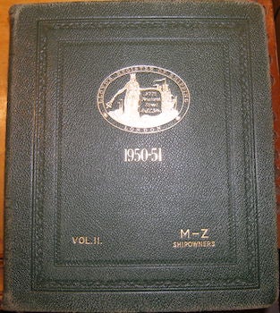 Item #68-3060 Lloyd's Register Of Shipping. United In 1949 With The British Corporation Register....