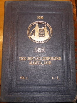 Item #68-3061 Lloyd's Register Of Shipping. United In 1949 With The British Corporation Register....