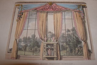 Item #68-3081 Drawing Room Window Curtain. Rudolph Ackermann, 1764 - 1834