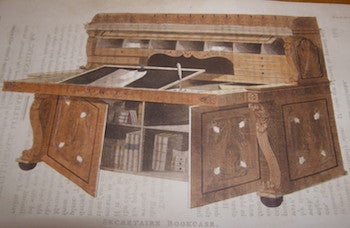 Ackermann, Rudolph (1764 - 1834) - Secretaire Bookcase