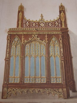 A Gothic Cabinet. Rudolph Ackermann.