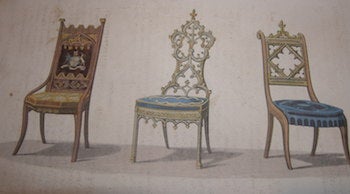 Ackermann, Rudolph (1764 - 1834) - Gothic Chairs