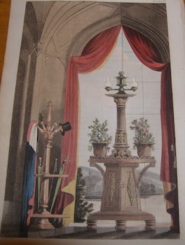 Ackermann, Rudolph (1764 - 1834) - Cloak Stand & Flower Stand