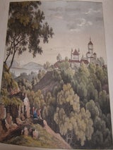 Item #68-3108 The Castle Of Wufflens. Rudolph Ackermann