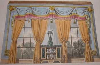 Ackermann, Rudolph (1764 - 1834) - Drawing Room Window Curtain