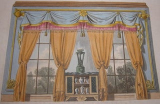 Item #68-3119 Drawing Room Window Curtain. Rudolph Ackermann, 1764 - 1834