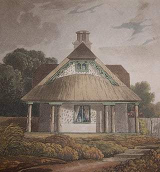 Item #68-3123 A Cottage. Rudolph Ackermann, 1764 - 1834