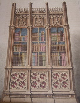 Ackermann, Rudolph (1764 - 1834) - A Gothic Bookcase