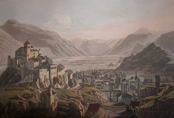 Ackermann, Rudolph (1764 - 1834) - East View of Sion