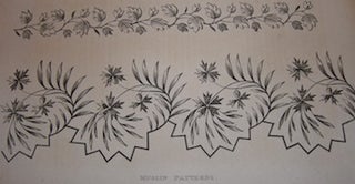 Item #68-3236 Muslin Patterns. Rudolph Ackermann, 1764 - 1834
