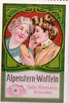 Item #68-3278 Alpenstern-Wafflen. Gebr. Hormann