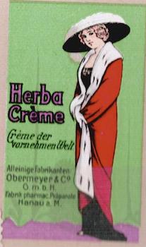 Item #68-3284 Herba Creme. Obermeyer, Co. G. m. b. H