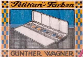 Item #68-3287 "Pelikan" - Farben. Gunther Wagner