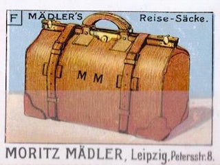 Item #68-3296 Madler's Reise-Sacke. Moritz Madler