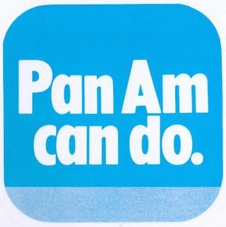 Item #68-3337 Pan Am Can Do. Pan American World Airways