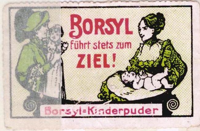 Borsyl -Kinderpuder - Borsyl Fuhrt Stets Zum Ziel!