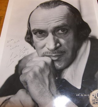 Item #68-3384 [PR Headshot from an American Film], autographed by the actor [Conard Fowkes?]....