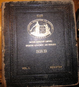 Item #68-3407 Lloyd's Register Of Shipping. Volume I. 1938-39. Register. Lloyd's Of London