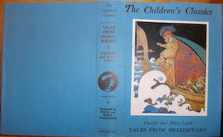 Item #68-3648 Dust Jacket only for Tales From Shakespeare, The Children's Classics. William...