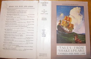 Item #68-3649 Dust Jacket only for Tales From Shakespeare, The Children's Classics. William...