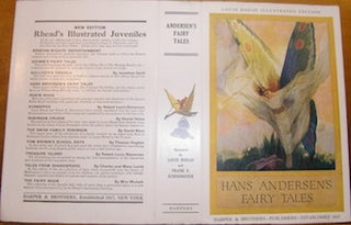 Item #68-3728 Dust Jacket only for Hans Andersen's Fairy Tales. Hans Christian Andersen, Louis...