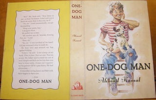 Item #68-3761 Dust Jacket only for One-Dog Man. Ahmad Kamal, Frederick Banberry, illustr