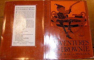 Item #68-3779 Dust Jacket only for The Adventures Of A Brownie. Dinah Maria Mulock, John Fitz Jr,...