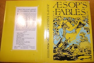 Item #68-3821 Dust Jacket only for Aesop's Fables. Aesop