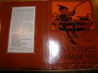 Item #68-3822 Dust Jacket only for The Adventures Of A Brownie. Dinah Maria Mulock, John Fitz Jr,...