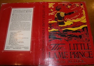 Item #68-3823 Dust Jacket only for The Little Lame Prince. Miss Mulock, John Fitz Jr, illustr