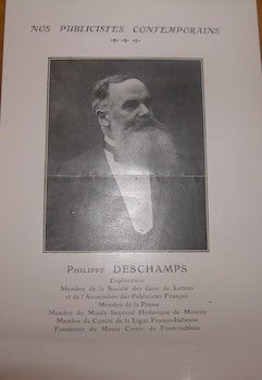 Item #68-3861 Philippe Deschamps. Nos Publicistes Contemporains. Arnould Rogier