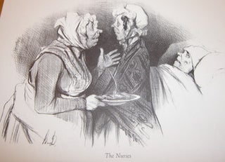 Item #68-3950 Doctors-Patients and The Medical Profession. 12 Great Prints By Honore Daumier....