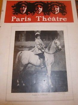 Item #68-3977 Paris-Th&eacute;&acirc;tre. 13 Fevrier 1909. Nouvelle Serie 5e Anne, No. 19. Eugene Paz, dir