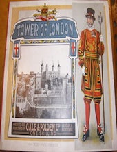 Item #68-3985 Tower Of London. Gale, Polden Ltd.