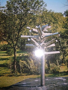 Item #68-4017 Pol Bury, Fontaine Juin 1977. Galerie Maeght, Pol Bury