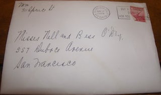 Item #68-4040 Commencement invitation to Miss Nell and Bess O'Day, May 17, 1941. CA Dominican...