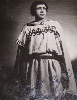 Item #68-4488 Autographed B&W Photo of Georges Nore in ballet "Thais" Harcourt, phot