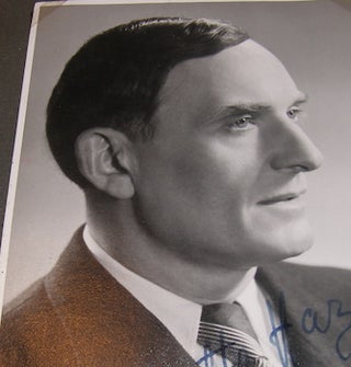 Item #68-4518 Autographed B&W Photo of Louis Arnault. Harcourt ., phot