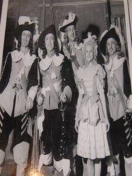 Item #68-4554 B&W Photo from D'Artagnan. De gauche a droite. B M. Bernand, phot