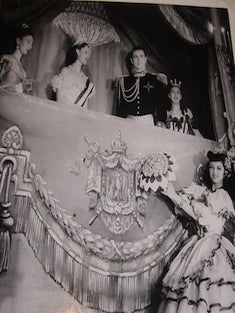 Item #68-4564 B&W Photo from Violettes Imperiales: Raymonde Allain, Lina Walls & Marcel Merkes. B...