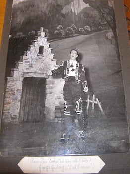 Item #68-4616 Autographed B&W Photo featuring French actor Georges Guetary. "Pour Don Carlos" B....