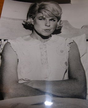 Item #68-4679 B&W Photo of Doris Day. Publicity still from The Thrill Of It All....
