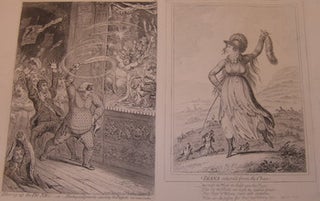 Item #68-4862 Blowing Up The Pic Nic's, & Diana Return'd From The Chace, et al. James Gillray,...