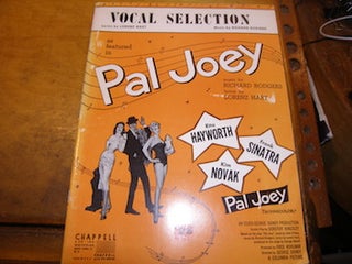 Item #68-4975 Pal Joey. Vocal Selection. Rita Hayworth, Frank Sinatra and Kim Novak. Richard...
