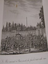 Item #68-5567 Le Roi Arrivant a Paris, escorte de plus de trente mille ames. Le 6 Octobre 1789....