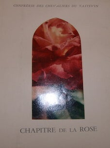 Item #68-5629 Menu for the Chapitre de la Confrerie des Chevaliers du Tastevin. Chapitre De La...