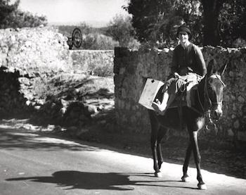 Crete Donkey Riding Crete. Woman riding donkey | Marianne Spier-Donati